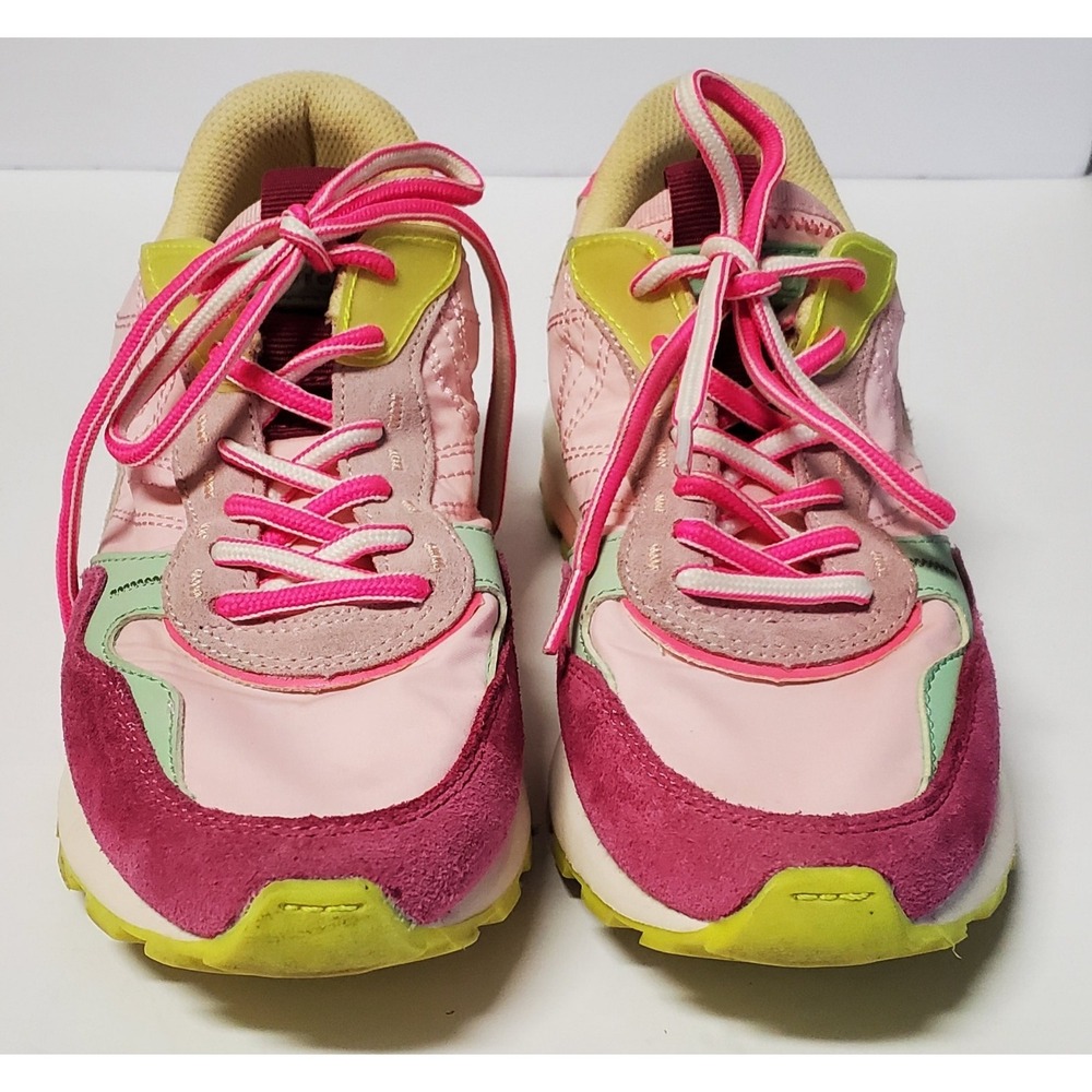 Victoria Sneakers 38/US7 Luna Multi Trainer Pink Calzados Victoria Tennis Shoes - Picture 5 of 16